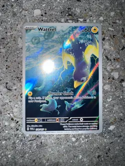 Pokemon TCG Cards Wattrel 178/167 Twilight Masquerade Illustration Rare MINT - Image 3