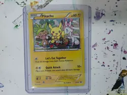 Pokemon TCG Pikachu XY95 XY Black Star Promo Holo NM - Image 1