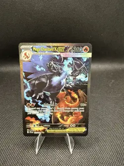 Mega Charizard X EX SIR 125 (English) Phantasmal Flames Pokemon TCG - Image 1