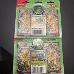 Pokemon Ascended Heroes 2 Pack Bundle 2x Erika’s Blister - Image 1