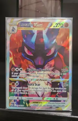 Pokemon TCG Lucario VSTAR SWSH291 Crown Zenith Promo Factory Sealed, Near Mint - Image 3