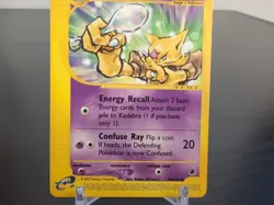 Pokemon Kadabra Expedition 84/165 Regular Uncommon - NM - Image 3