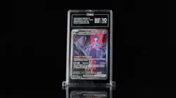 2025 Pokemon Destined Rivals TEAM ROCKETs MEWTWO ex 231/182 SIR GEM MINT TAG 10 - Image 2
