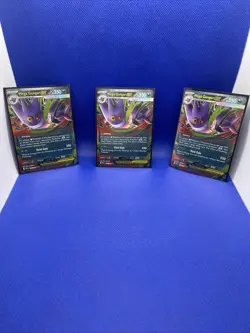 Pokemon Phantasmal Flames Mega Gengar EX 056/094 Near Mint Lot Of 3 - Image 1