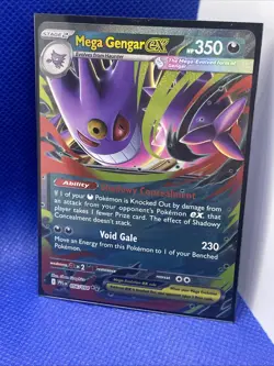 Pokemon Phantasmal Flames Mega Gengar EX 056/094 Near Mint Lot Of 3 - Image 4