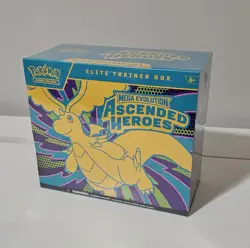 Pokemon TCG Mega Evolution Ascended Heroes ETB Elite Trainer Box Factory Sealed - Image 1