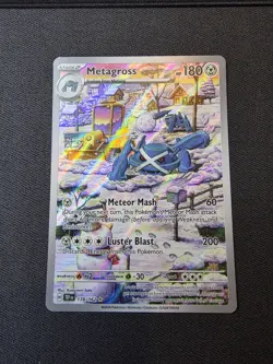 Metagross 178/162 Illustration Rare Card M/NM Pokemon TCG - Image 1
