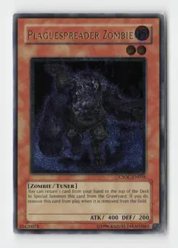 Plaguespreader Zombie (UTR) CSOC-EN031 Ultimate Rare Yugioh Card - Image 1
