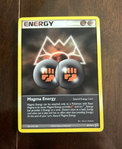 Magma Energy 87/95 Team Magma vs Team Aqua Regular Pokemon Card NM/LP Free Ship - Image 1