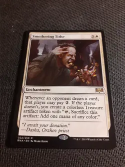 MTG - Smothering Tithe - RNA 022/259 Ravnica Allegiance - Rare - Non Foil - Image 1