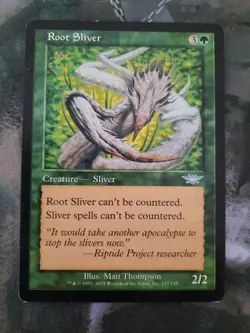 Magic the Gathering MTG - 1 x Root Sliver - Legions - Ex/Lp - Image 1