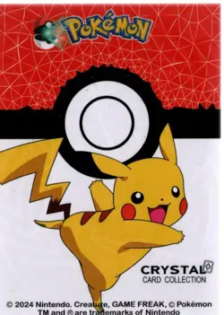 Pokemon Crystal Card Collection #3 Dark Shadow Pikachu - Image 2