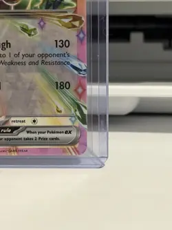 Pokemon Cyclizar EX 159/191 Double Rare Full Art Holo Basic 210 HP 2024 Lizard - Image 3
