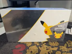 Pokemon 25th Celebrations Ultra Premium Collection UPC Sealed W/ Acrylic - Tear - Image 3