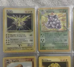 Pokemon TCG Vintage Base Set Collection Binder (Various conditions) + Topps - Image 2