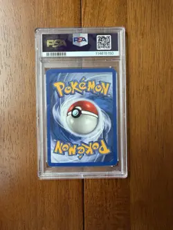 2002 Pokemon Legendary Collection Dark Blastoise 4/110 Reverse Holo PSA 5 - Image 2