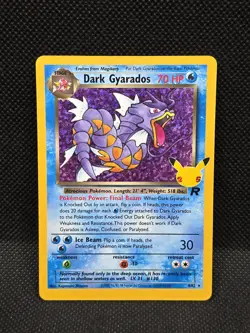 2021 POKEMON CELEBRATIONS CLASSIC COLLECTION #8 DARK GYARADOS-HOLO - Image 1
