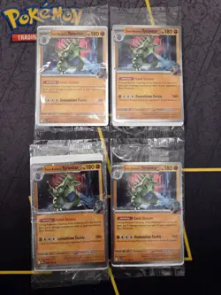 Pokemon Center Team Rocket's Tyranitar 096/182 Destined Rivals Promo Sealed - Image 2