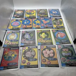 Vintage 1999 Pokemon Cards Poke Trivia Burger King Cards Toys - Lot of 17 - Image 1