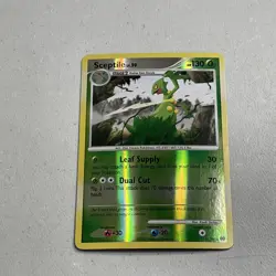 Pokemon TCG 2009 Arceus Card -- Sceptile 31/99 Reverse Holo - Image 2