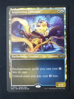 Inquisitive Glimmer Promo - DSK - Mtg Card #99P - Image 1