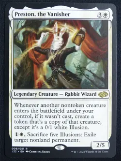 Preston the Vanisher - J22 - Mtg Card #20B - Image 1