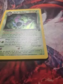 Pokemon Dark Golbat Holo Unlimited Team Rocket TCG Card 7/82 MP - Image 3