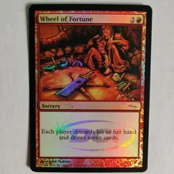 Wheel of Fortune - Foil - NM- - Judge Promo G10 - MTG - Image 1