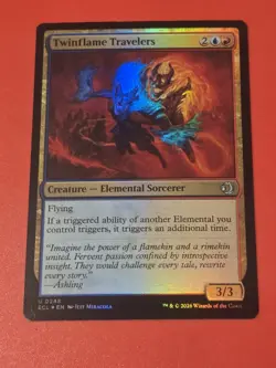 Twinflame Travelers (Foil) - 248 - Lorwyn Eclipsed- Near Mint - MTG - Image 1