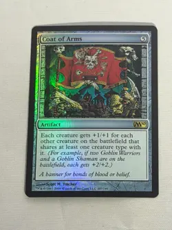 MTG FOIL Coat of Arms Core Set 2010 Magic the Gathering - Image 1