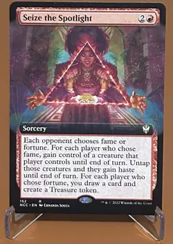 Seize the Spotlight (Extended Art) Commander: Streets of New Capenna Regular - Image 1