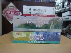 MTG MODERN 3 + LORWYN PLAY + ASSASSIN'S BEYOND BOOSTER BOXES - Image 1