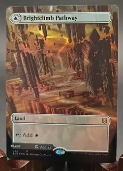 Brightclimb Pathway (Borderless) Zendikar Rising Foil Near Mint - Image 1