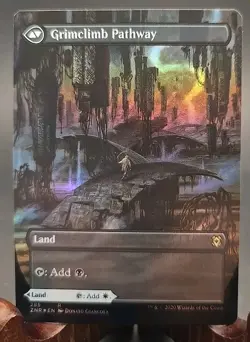 Brightclimb Pathway (Borderless) Zendikar Rising Foil Near Mint - Image 2