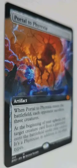 Portal to Phyrexia (Extended Art) Brothers' War NM MTG - Image 3
