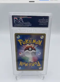 2001 POKEMON JAPANESE VS #096 ROCKET'S SUICUNE HOLO-1ST EDITION PSA 10 - Image 2