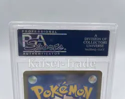2001 POKEMON JAPANESE VS #096 ROCKET'S SUICUNE HOLO-1ST EDITION PSA 10 - Image 3