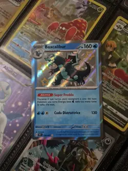 POKEMON BAXCALIBUR 130/091 DESTINO DI PALDEA ITA FRESH PACK SHINY - Image 1