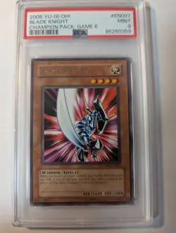 GRADED PSA 9 Blade Knight CP06-EN007 Champion Pack 6 Unlimited - Image 1