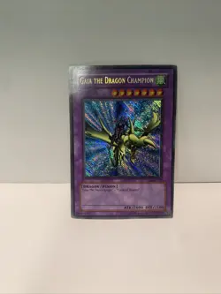 Gaia the Dragon Champion LOB-125 Ultra Rare Yu-Gi-Oh Card – LP-MP - Image 1