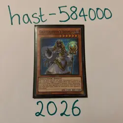 YuGiOh! TCG - MP14 EN214 - Gravekeepers Shaman - Super Rare - 1st Ed - NM - Image 1
