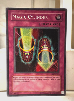 Yugioh Labyrinth of Nightmare Unlimited Magic Cylinder LON-104 - Image 1