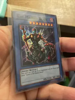 The Masked Beast Holo RP02-EN027 Super Rare Near Mint +Bonus FREE SHIPPING! - Image 2