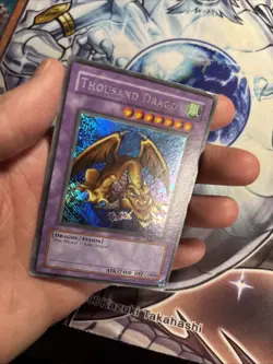 Yugioh Thousand Dragon MRD-143 Secret Rare REVERSE FOIL ERROR HP/MP (WNU) - Image 4