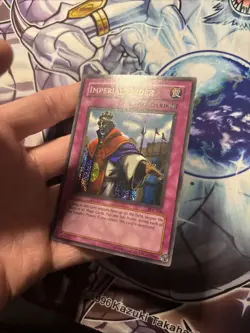 Yugioh Imperial Order PSV-104 Secret REVERSE MISPRINT LP (WNU) - Image 2