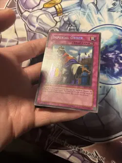 Yugioh Imperial Order PSV-104 Secret REVERSE MISPRINT LP (WNU) - Image 4