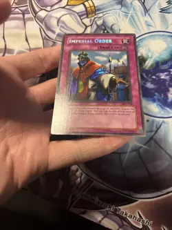 Yugioh Imperial Order PSV-104 Secret REVERSE MISPRINT LP (WNU) - Image 5