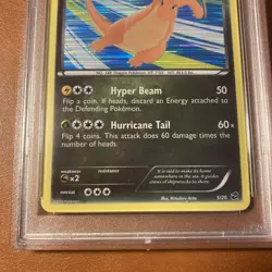 Pokemon Card 2012 TCG Dragonite #5/20 Holo Dragon Vault PSA 8 Graded NM - Image 3