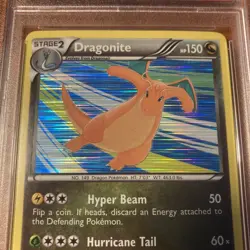 Pokemon Card 2012 TCG Dragonite #5/20 Holo Dragon Vault PSA 8 Graded NM - Image 4