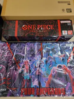 One Piece 2nd Anniversary Set English Sealed Playmat And Storage Box NO Cards - Image 1